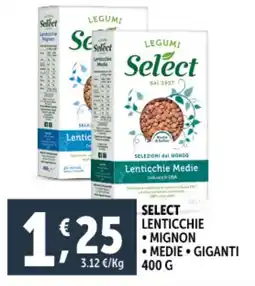 Deco Supermercati Select lenticchie offerta