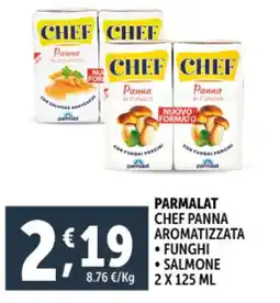 Deco Supermercati Parmalat chef panna aromatizzata offerta