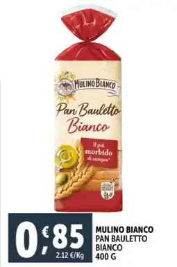 Deco Supermercati Mulino bianco pan bauletto bianco offerta