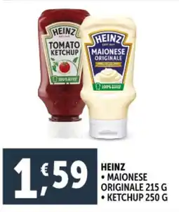 Deco Supermercati Heinz maionese originale - ketchup offerta