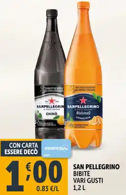 Deco Supermercati San pellegrino bibite offerta