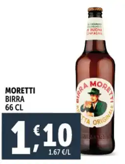 Deco Supermercati Moretti birra offerta