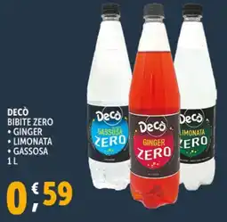 Deco Supermercati Decò bibite zero offerta