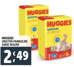 Deco Supermercati Huggies unistar pannolini offerta