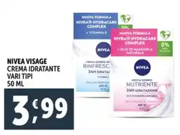 Deco Supermercati Nivea visage crema idratante offerta