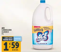 Deco Supermercati Ace candeggina classica offerta