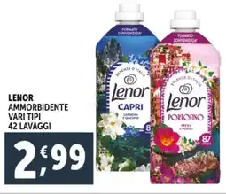 Deco Supermercati Lenor ammorbidente offerta