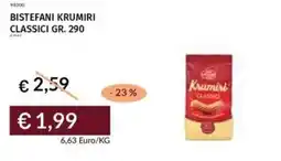 Prezzemolo e Vitale Bistefani krumiri classici offerta