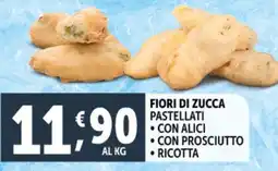Deco Supermercati Fiori di zucca pastellati offerta