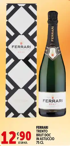 Deco Supermercati Ferrari trento brut doc in astuccio offerta