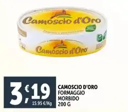 Deco Supermercati Camoscio d'oro formaggio morbido offerta