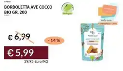 Prezzemolo e Vitale Borboletta ave cocco bio offerta