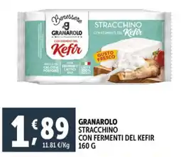 Deco Supermercati Granarolo stracchino con fermenti del kefir offerta