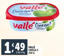 Deco Supermercati Vallè omega offerta