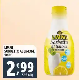 Deco Supermercati Limmi sorbetto al limone offerta
