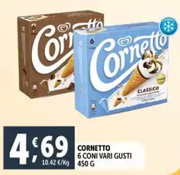 Deco Supermercati Cornetto 6 coni offerta