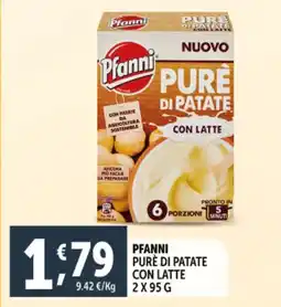 Deco Supermercati PFANNI PURÈ DI PATATE CON LATTE offerta