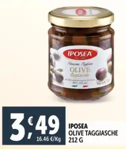 Deco Supermercati Iposea olive taggiasche offerta