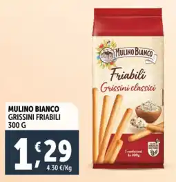 Deco Supermercati Mulino bianco grissini friabili offerta