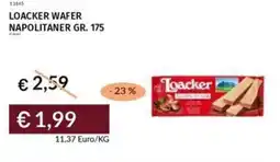 Prezzemolo e Vitale Loacker wafer napolitaner offerta