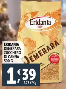 Deco Supermercati Eridania demerara zucchero di canna offerta