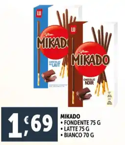 Deco Supermercati Mikado fondente - latte - bianco offerta