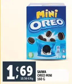 Deco Supermercati Saiwa oreo mini offerta