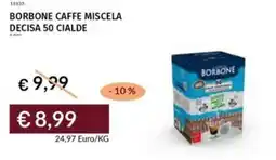 Prezzemolo e Vitale Borbone caffe miscela decisa 50 cialde offerta