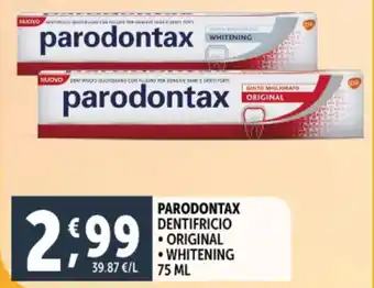 Deco Supermercati Parodontax dentifricio offerta