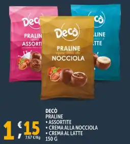 Deco Supermercati Deco praline offerta