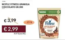 Prezzemolo e Vitale Nestle fitness granola cioccolato offerta