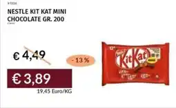 Prezzemolo e Vitale Nestle kit kat mini chocolate offerta