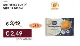 Prezzemolo e Vitale Nutrifree bonta' soffice offerta