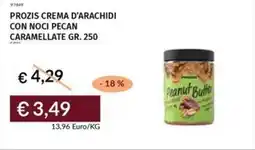 Prezzemolo e Vitale Prozis crema d'arachidi con noci pecan caramellate offerta