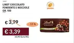 Prezzemolo e Vitale Lindt cioccolato fondente e nocciole offerta