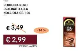 Prezzemolo e Vitale Perugina nero pralinato alla nocciola offerta