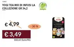 Prezzemolo e Vitale Yogi tea mix di infusi la collezione offerta