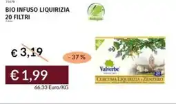 Prezzemolo e Vitale Bio infuso liquirizia 20 filtri offerta