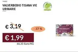 Prezzemolo e Vitale Valverbebio tisana vie urinarie offerta