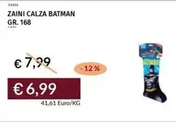 Prezzemolo e Vitale Zaini calza batman offerta
