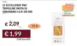 Prezzemolo e Vitale Le eccellenze p&v tripoline pasta di gragnano I.G.P. offerta