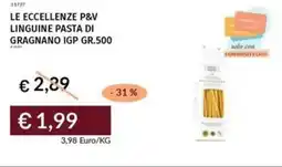 Prezzemolo e Vitale Le eccellenze p&v linguine pasta di gragnano IGP offerta