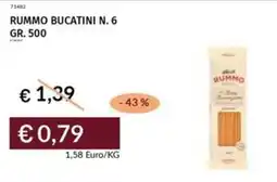 Prezzemolo e Vitale Rummo bucatini N. 6 offerta