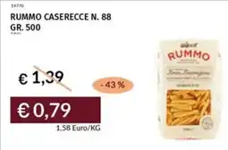 Prezzemolo e Vitale Rummo caserecce N. 88 offerta