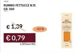 Prezzemolo e Vitale Rummo fettucce N.15 offerta