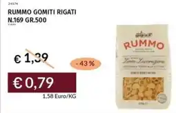 Prezzemolo e Vitale Rummo gomiti rigati N.169 offerta
