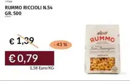 Prezzemolo e Vitale Rummo riccioli N.54 offerta