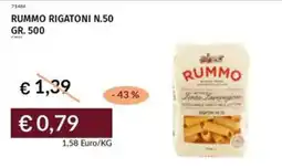 Prezzemolo e Vitale Rummo rigatoni N.50 offerta