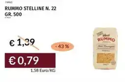 Prezzemolo e Vitale Rummo stelline N. 22 offerta
