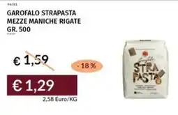 Prezzemolo e Vitale Garofalo strapasta mezze maniche rigate offerta